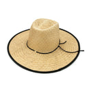 CHAPEU PALHA FINA RODEIO -508 PRETO - CHAPEU VIDEIRA