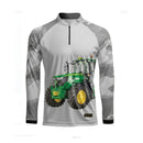 CAMISETA AGRO AGF07 TRATOR BRANCA M