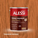 VERNIZ TINGIDOR MOGNO ALTO BRILHO PREMIUM 900ML ALESSI
