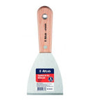 Espátula de Aço Reforçado Cabo Madeira 8cm Atlas - Constrular CP