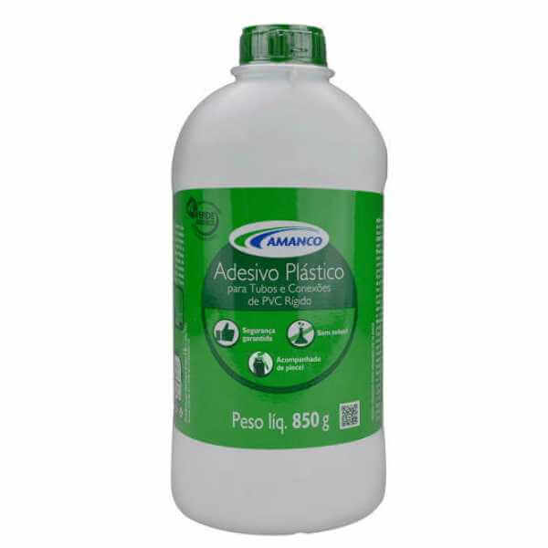 Adesivo Plástico 850g Pincel Amanco