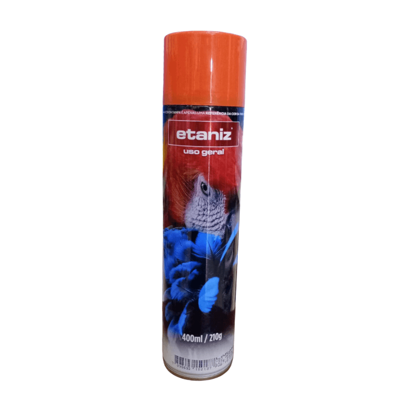 Tinta Spray Laranja Etaniz - Constrular CP