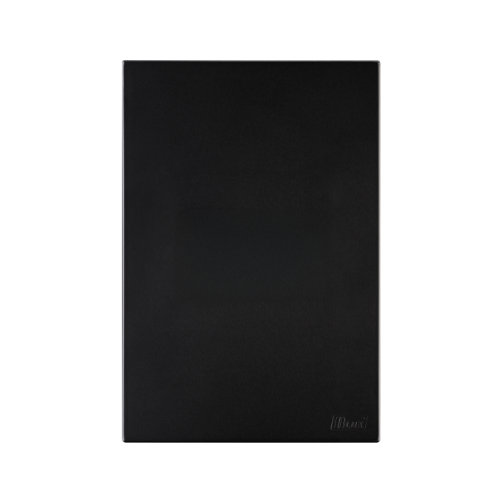 Placa Recta 4x2 - Placa Cega - C/ Suporte Black SATIN - Blux