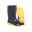 BOTA BORRACHA PRETA/AMARELA N44 KADESH