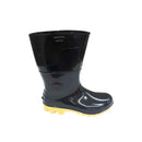 BOTA BORRACHA PRETA/AMARELA N44 KADESH