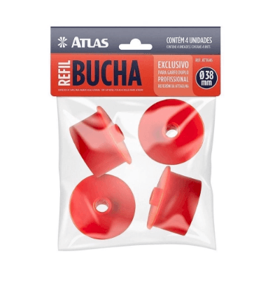 Refil de Bucha Para Garfo Duplo Profissional Atlas - Constrular CP