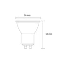 LAMPADA LED DICROICA 4,8W GU10 3000K MUNDIAL LUX
