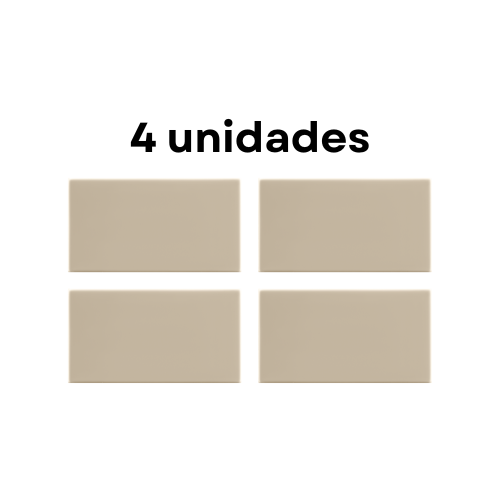 Módulo Recta Satin - Cego 4 Unidades - BLux