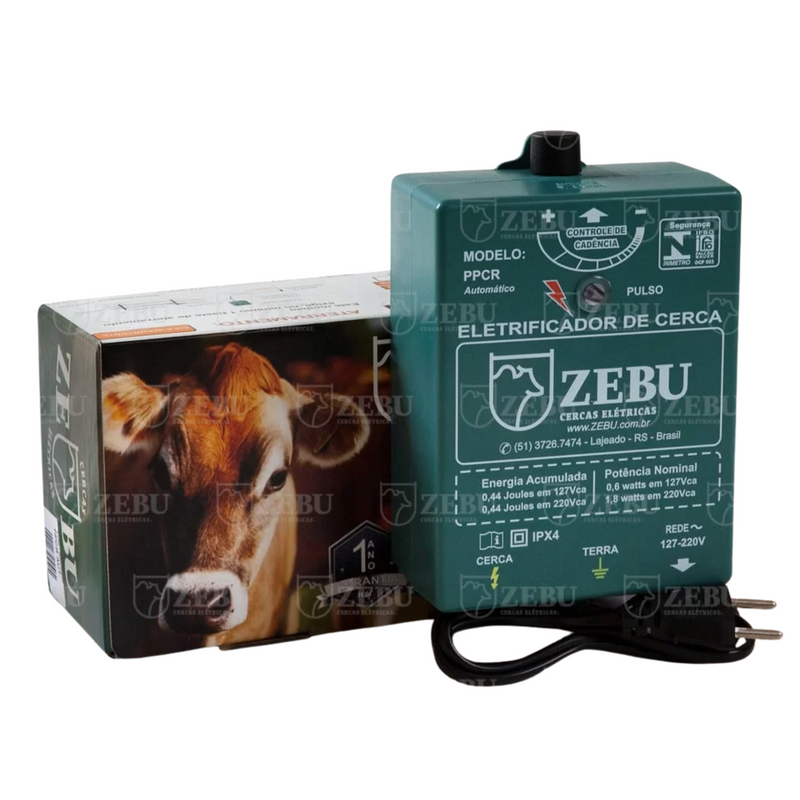 PPCR AUT ELETRIFICADOR DE CERCA ZEBU