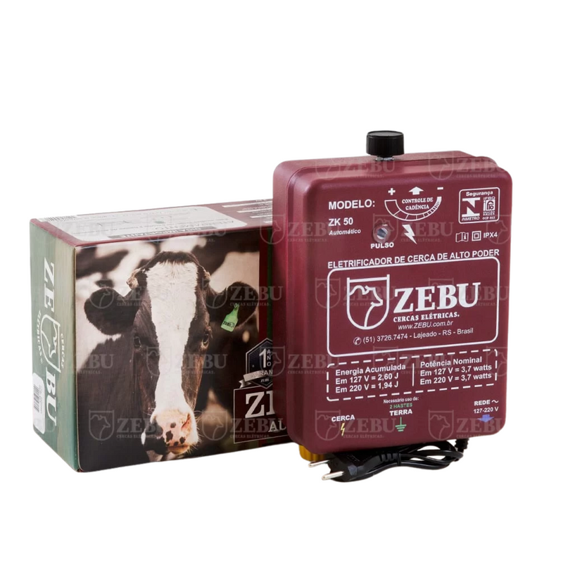 ZK50 AUT ELETRIFICADOR DE CERCA ZEBU