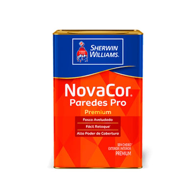 TINTA NOVACOR PAREDES PRO FOSCO INVERNO CINZENTO 18L SHER WILLIAMS