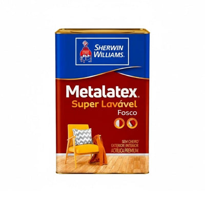 TINTA ACRILICA METALATEX MEL FOSCO 16L SHERWIN WILLIAMS