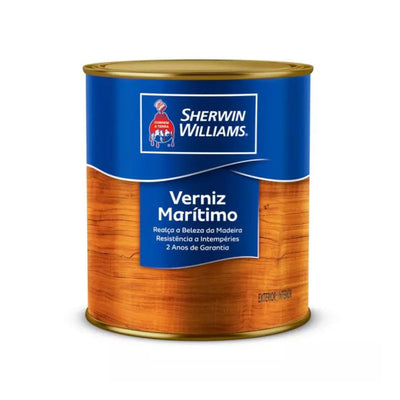 VERNIZ MARITIMO BRILHANTE 900ML SHERWIN WILLIAMS COR INCOLOR