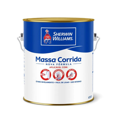 MASSA CORRIDA 3,6L COR BRANCO - SHERWIN WILLIAMS