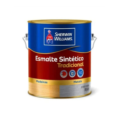 TINTA ESMALTE ALTO BRILHO 3,6L SHERWIN WILLIAMS COR BRANCO GELO