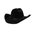 CHAPEU 8001 TAM P - AMERICANO AVELUDADO PRETO - CHAPEUS MUNDIAL