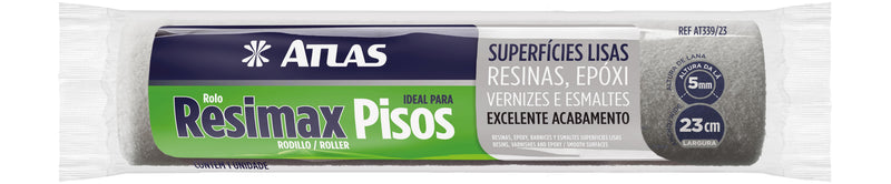 Rolo de Pintura ResimaxPisos 23cm Atlas - Constrular CP