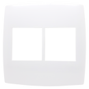PLACA 4X4 BRANCO PARA 4 MODULOS JUNTOS MOD HOME BLUX 28510