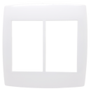 PLACA 4X4 BRANCO PARA 6 MODULOS JUNTOS MOD HOME BLUX