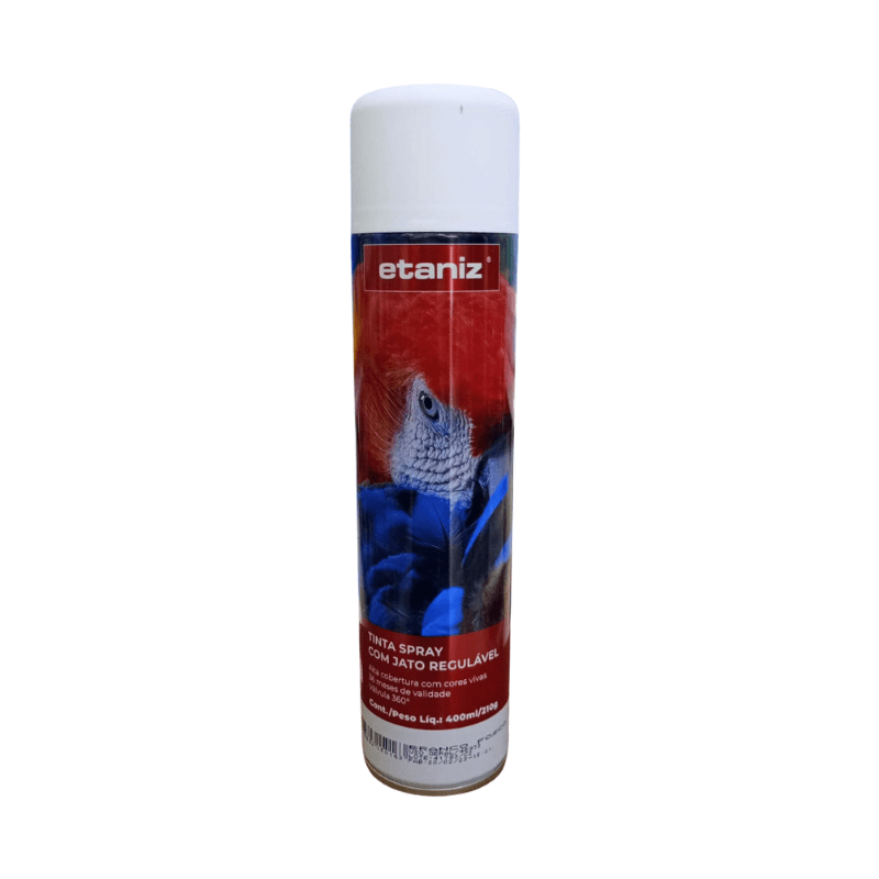 Tinta Spray Branco Fosco Etaniz - Constrular CP