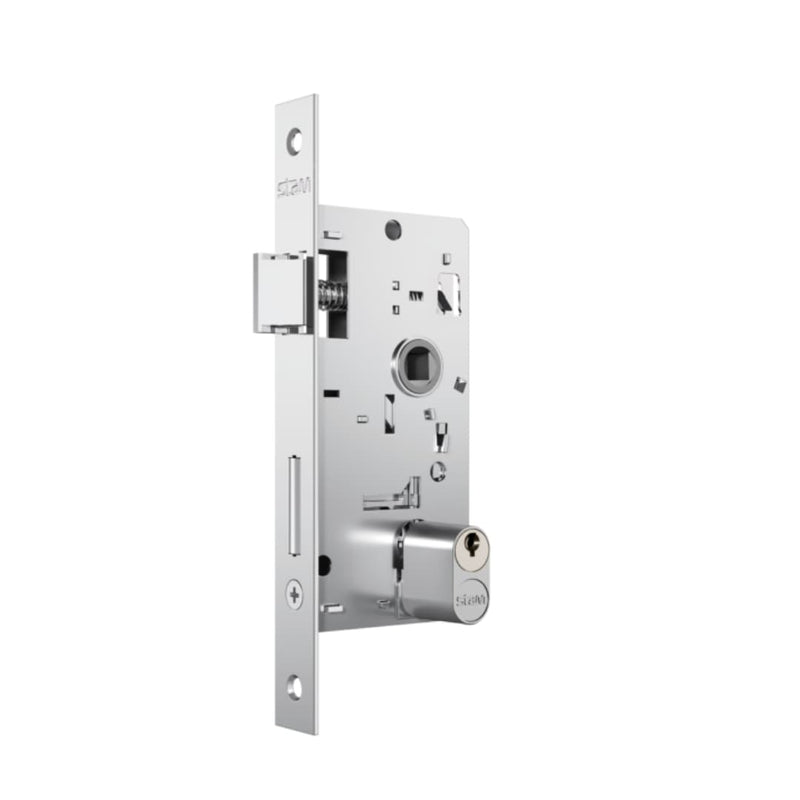 FECHADURA NOVARA 1801/21 EXTERNA INOX STAM