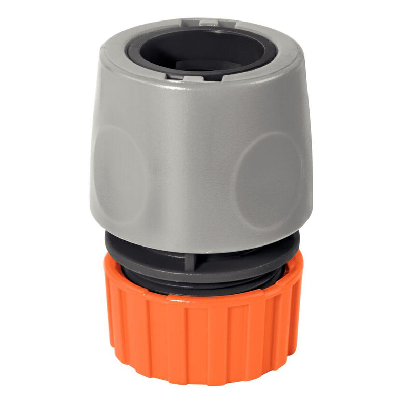 Engate Rápido com Aquastop Tramontina em Plástico para Mangueira 1/2" - Constrular CP