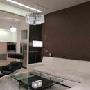 PENDENTE PARIS CRISTAL REDONDO 30X14,5 G9 6 LUZES LLUM