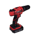 PARAFUSADEIRA / FURADEIRA A BATERIA 13V - 02 BATERIAS KIT COM 13PCS- WORKER 005702