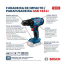 PARAFUS/FURADEIRA IMPACTO A BATERIA GSB 183LI 06019K91E4 BOSCH