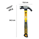 MARTELO 29MM UNHA COM CABECA EM ACO FORJADO 450 G INGCO
