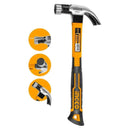 MARTELO 29MM UNHA COM CABECA EM ACO FORJADO 450 G INGCO