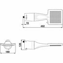 DUCHA CHUVEIRO LOREN SHOWER ELETRON. ULTRA 127V - LORENZETTI