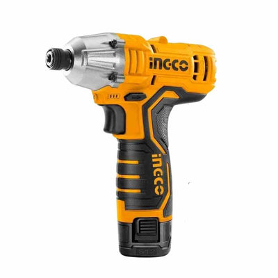 PARAFUSADEIRA IMPACTO INGCO 1/4 A BATERIA 12V