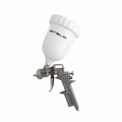 PISTOLA PINTURA C/TANQUE ALTO 600ML STELS