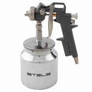 PISTOLA PINTURA C/TANQUE BAIXO 1000ML STELS