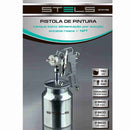 PISTOLA PINTURA C/TANQUE BAIXO 1000ML STELS