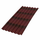 TELHA ECOLOGICA 3D VERMELHA/PRETA 2 MT X 0,95 CM  - ONDULINE