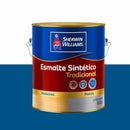 TINTA ESMALTE ALTO BRILHO 3,6L SHERWIN WILLIAMS COR AZUL FRANCA