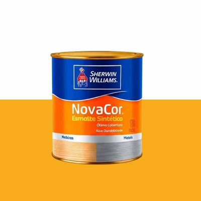 TINTA ESMALTE BRI 900ML SHERWIN WILLIAMS NOVACOR AMARELO