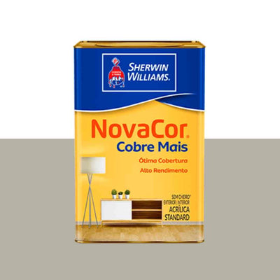 TINTA ACRILICA NOVA COR COBRE MAIS 18L SHER WILLIAMS PEPEL PICADO
