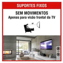 SUPORTE TV UNIVERSAL FIXO 10 - 90 BRASFORMA