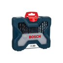 JOGO DE  BROCA X-LINE 33 UNIDADES AZUL - BOSCH