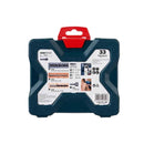 JOGO DE  BROCA X-LINE 33 UNIDADES AZUL - BOSCH