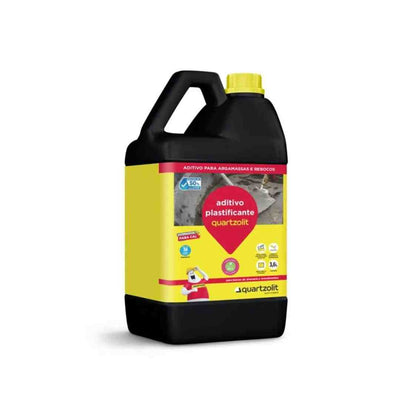 ADITIVO ARGAMASSA PLASTIFICANTE 3,6L - QUARTZOLIT