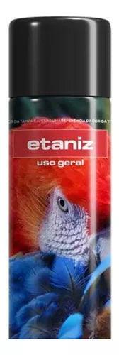 Tinta Spray Preto Semi Brilho Etaniz - Constrular CP