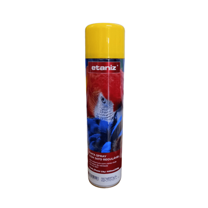 Tinta Spray Amarelo Etaniz - Constrular CP