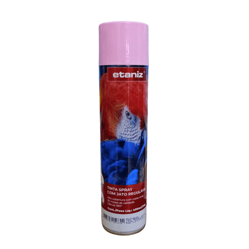 Tinta Spray Rosa Etaniz - Constrular CP